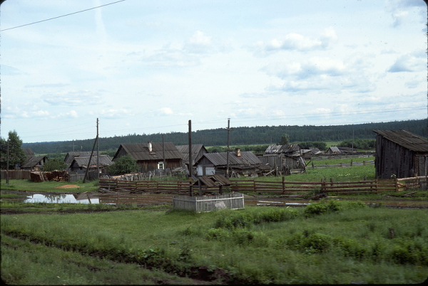 СССР из окна поезда в 1975 году