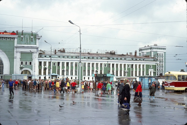 СССР из окна поезда в 1975 году