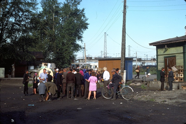 СССР из окна поезда в 1975 году