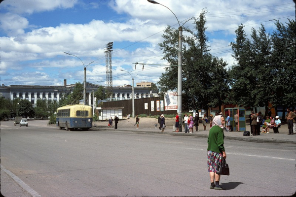 СССР из окна поезда в 1975 году