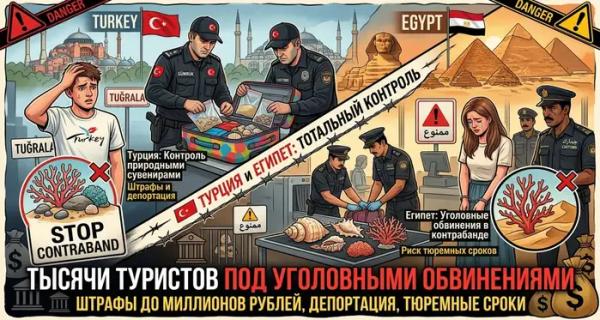 Штраф на миллионы: Турция и Египет синхронно начали жесткие облавы на туристов Штраф на миллионы: Турция и Египет синхронно начали жесткие облавы на туристов